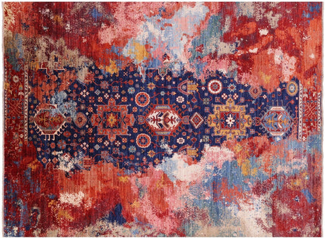 Contemporary Hand Knotted Wool Rug - Manhattan Rugs