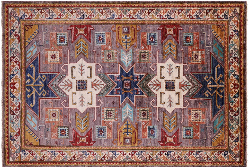 Super Kazak Hand Knotted Wool Rug - Manhattan Rugs