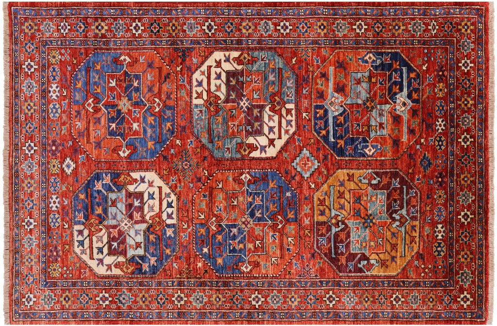 Super Turkmen Ersari Handmade Wool Rug - Manhattan Rugs