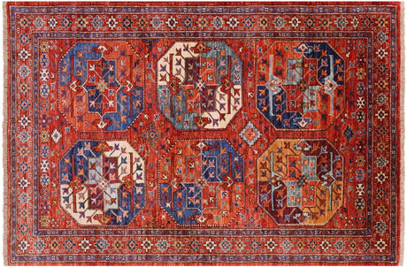 Super Turkmen Ersari Handmade Wool Rug - Manhattan Rugs