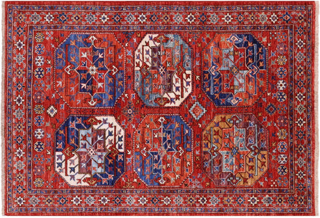 Hand Knotted Super Turkmen Ersari Wool Rug - Manhattan Rugs