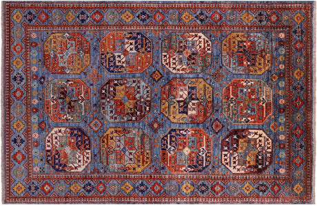 Super Turkmen Ersari Handmade Wool Rug - Manhattan Rugs