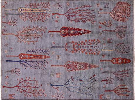 Tribal Persian Gabbeh Handmade Wool Rug - Manhattan Rugs