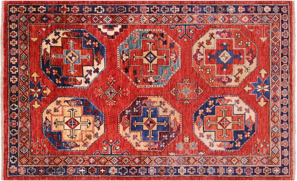 Super Turkmen Ersari Handmade Wool Rug - Manhattan Rugs