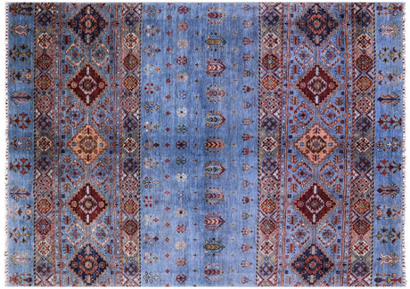 Handmade Khorjin Super Kazak Wool Rug - Manhattan Rugs