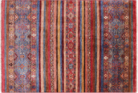 Khorjin Super Kazak Hand Knotted Wool Rug - Manhattan Rugs