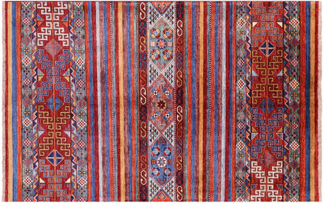 Super Kazak Khorjin Handmade Wool Rug - Manhattan Rugs