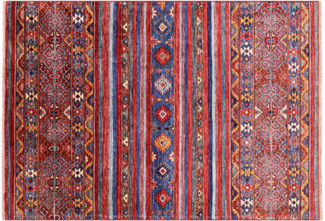 Khorjin Super Kazak Hand Knotted Wool Rug - Manhattan Rugs
