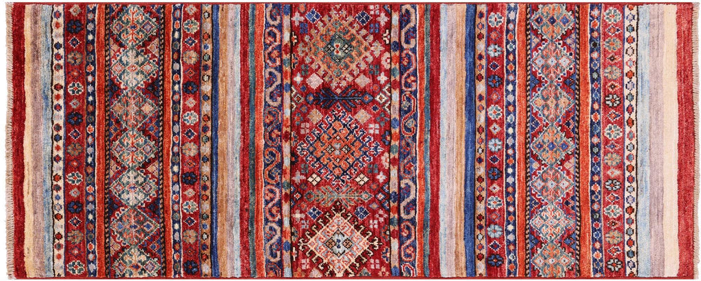 Khorjin Super Kazak Handmade Runner Rug - Manhattan Rugs