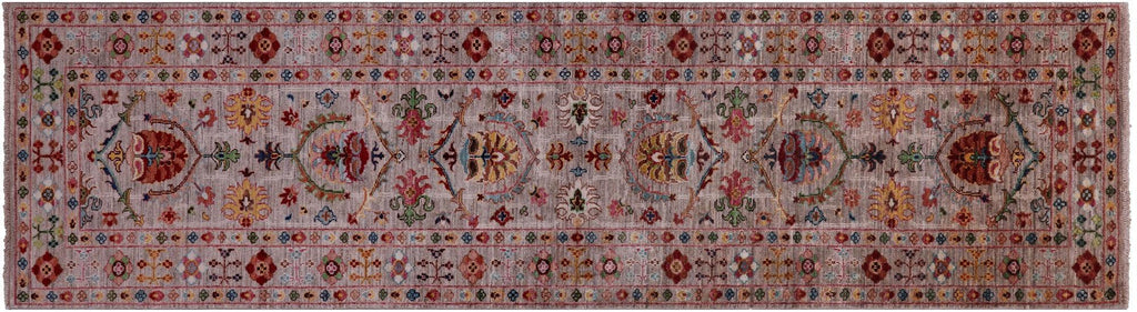 Persian Tabriz Hand Knotted Wool Runner Rug - Manhattan Rugs