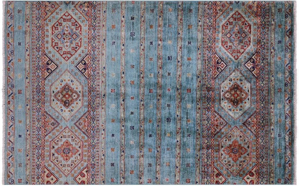 Khorjin Super Kazak Hand Knotted Wool Rug - Manhattan Rugs