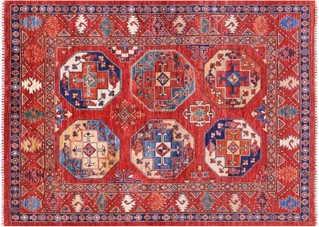 Super Turkmen Ersari Hand Knotted Wool Rug - Manhattan Rugs