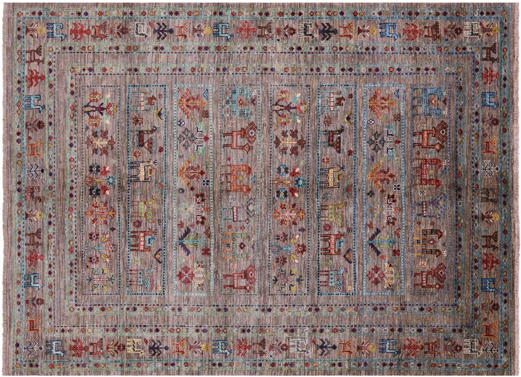 Tribal Persian Gabbeh Hand-Knotted Rug - Manhattan Rugs