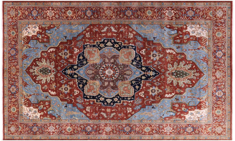 Heriz Serapi Hand-Knotted Wool Rug - Manhattan Rugs