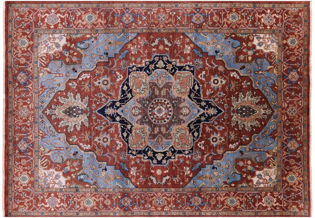 Hand Knotted Heriz Serapi Wool Rug - Manhattan Rugs