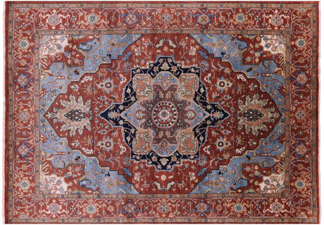 Hand Knotted Heriz Serapi Wool Rug - Manhattan Rugs