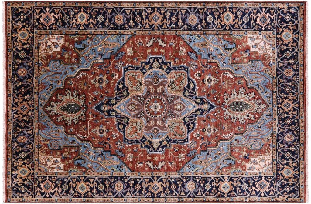 Heriz Serapi Handmade Wool Rug - Manhattan Rugs