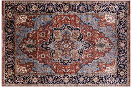 Heriz Serapi Handmade Wool Rug - Manhattan Rugs
