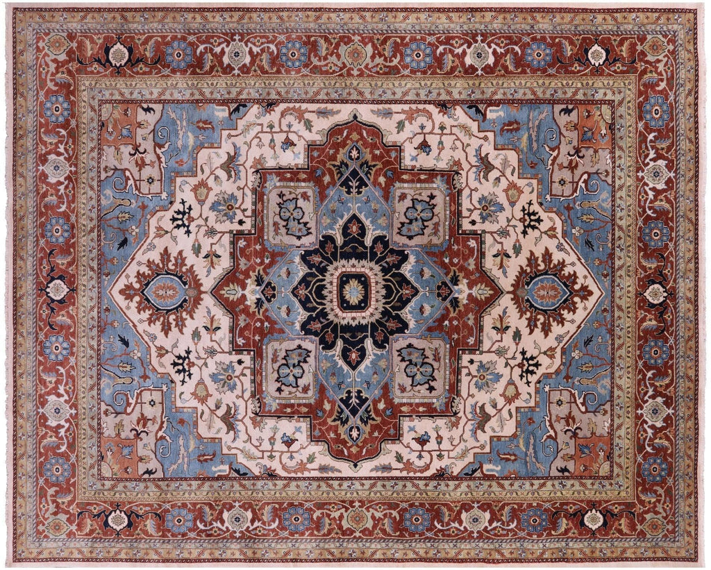 Heriz Serapi Hand-Knotted Wool Rug - Manhattan Rugs