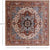 Square Handmade Heriz Serapi Wool Rug - Manhattan Rugs