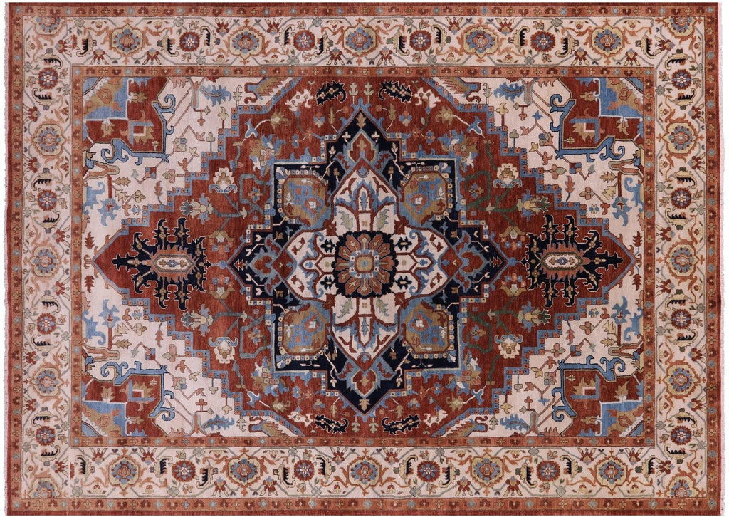 Handmade Heriz Serapi Wool Rug - Manhattan Rugs