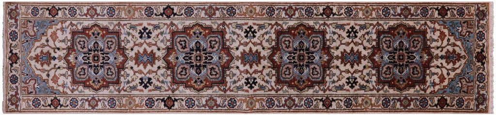 Heriz Serapi Handmade Wool Runner Rug - Manhattan Rugs