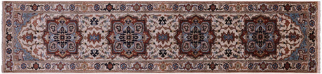 Heriz Serapi Handmade Wool Runner Rug - Manhattan Rugs