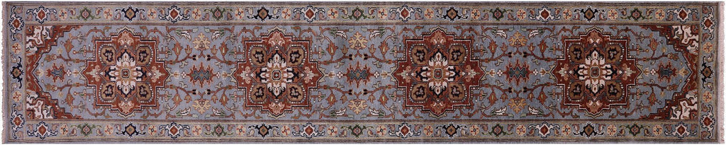 Runner Handmade Heriz Serapi Wool Rug - Manhattan Rugs