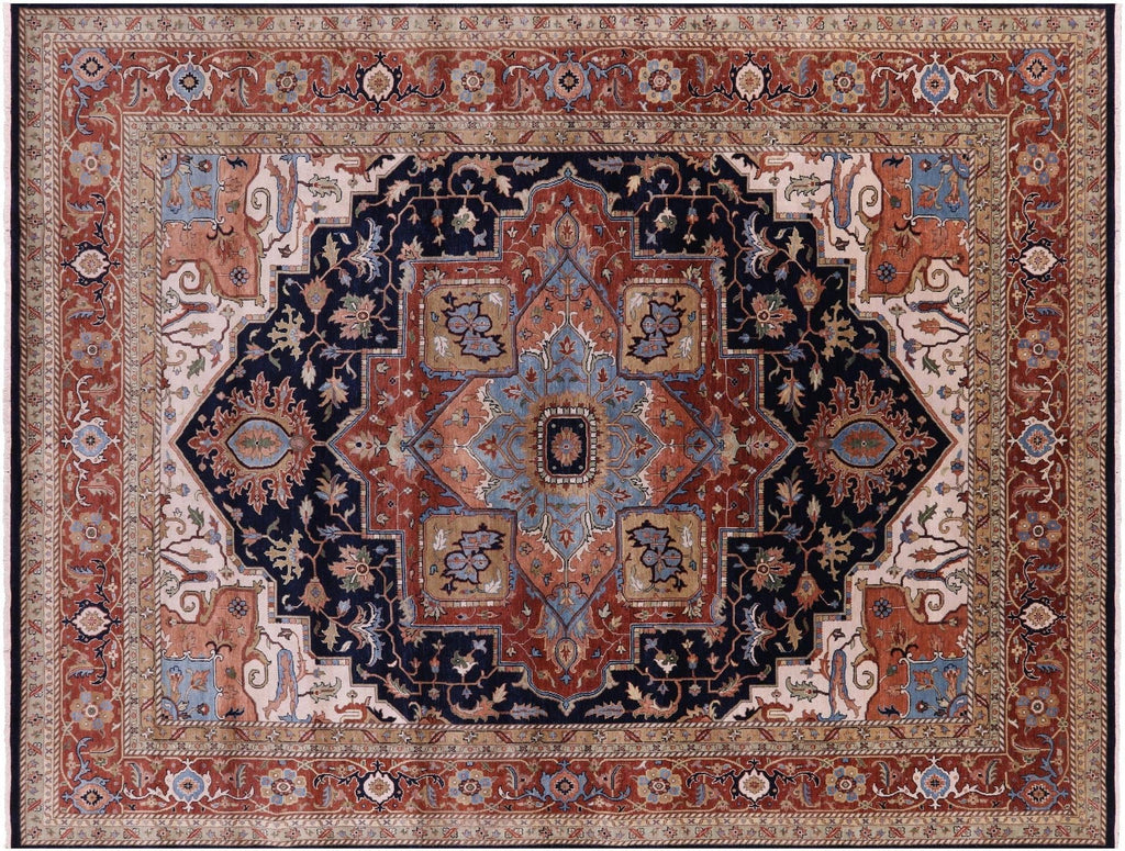 Heriz Serapi Handmade Wool Rug - Manhattan Rugs