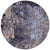 Round Abstract Wool & Silk Hand Knotted Rug - Manhattan Rugs