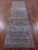Runner Abstract Handmade Wool & Silk Rug - Manhattan Rugs