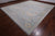SUPER SALE Silver Handmade Turkish Angora Oushak Wool Rug 12' 3" X 14' 8"- Q21204