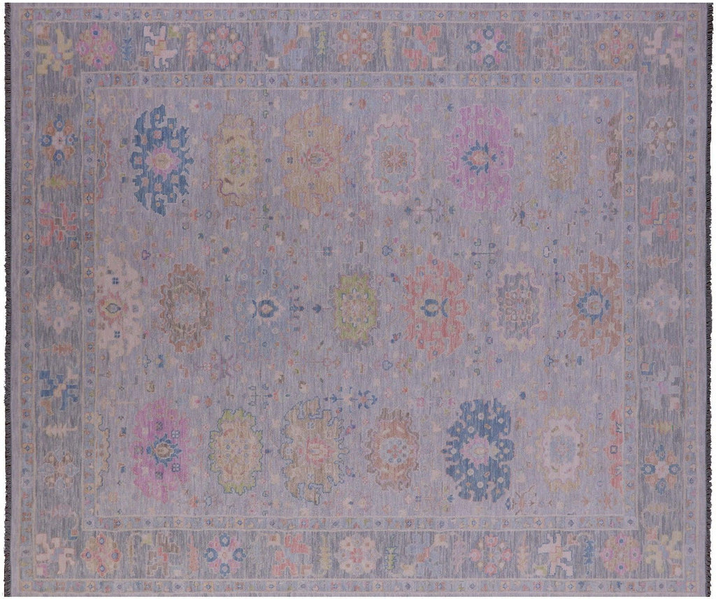 Hand-Knotted Turkish Oushak Rug - Manhattan Rugs