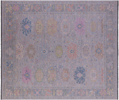 Hand-Knotted Turkish Oushak Rug - Manhattan Rugs