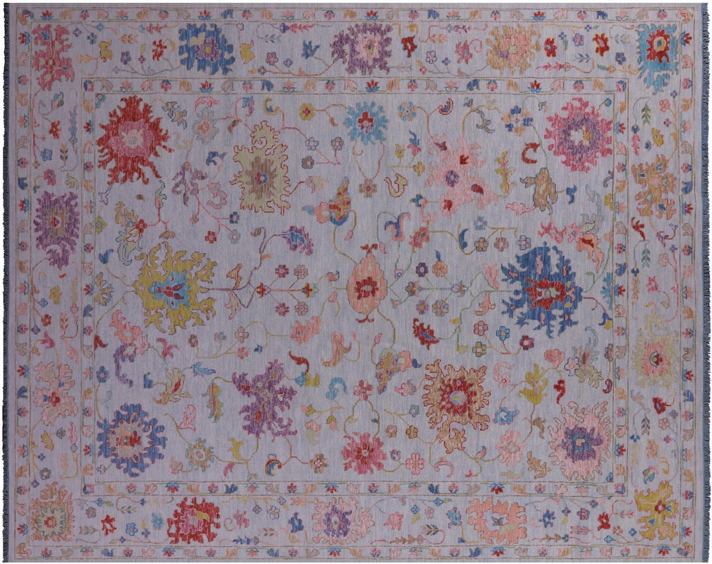 Turkish Oushak Handmade Wool Rug - Manhattan Rugs