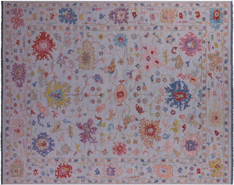 Turkish Oushak Handmade Wool Rug - Manhattan Rugs