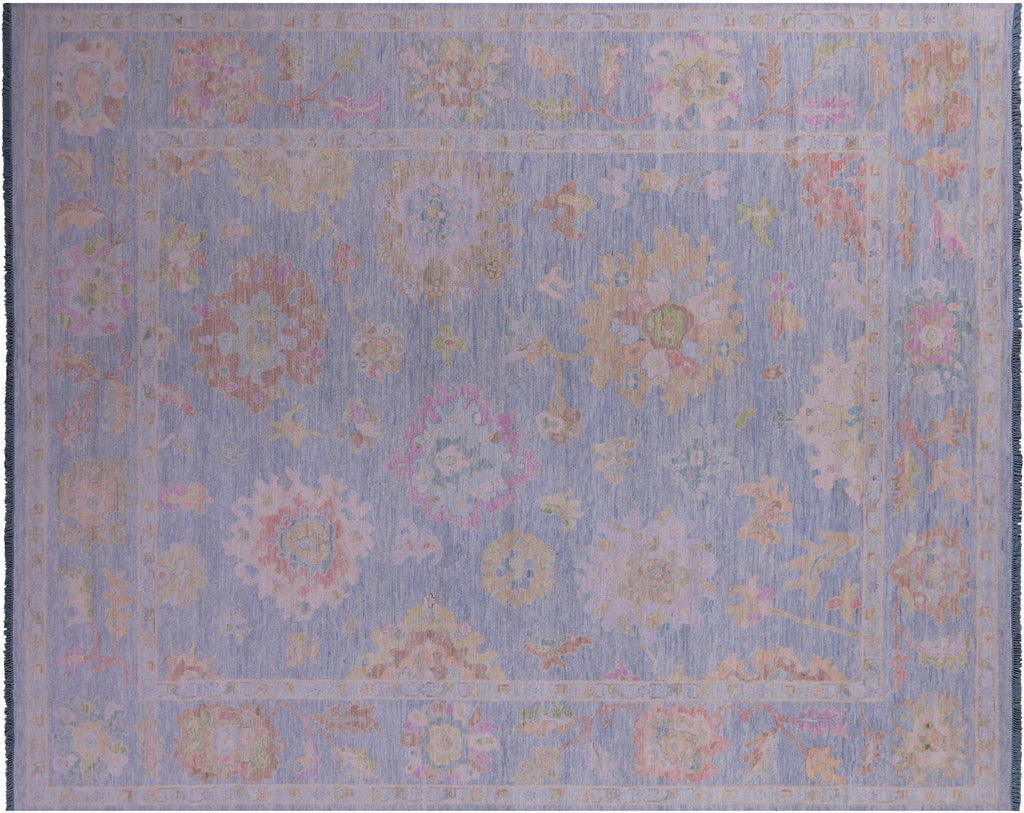 Turkish Oushak Handmade Wool Rug - Manhattan Rugs