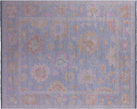 Turkish Oushak Handmade Wool Rug - Manhattan Rugs