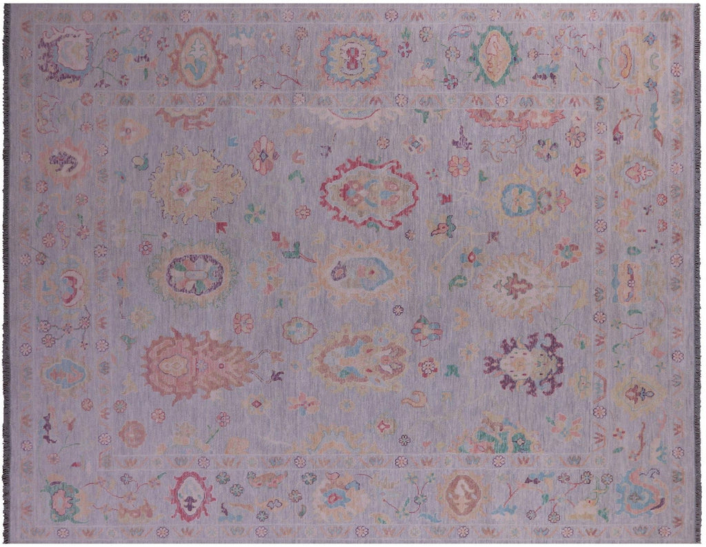 Turkish Oushak Hand Knotted Wool Rug - Manhattan Rugs