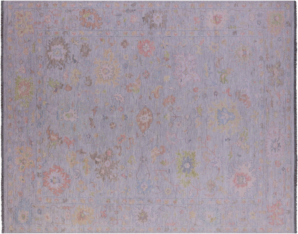 Turkish Oushak Hand-Knotted Rug - Manhattan Rugs