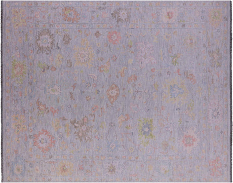 Turkish Oushak Hand-Knotted Rug - Manhattan Rugs