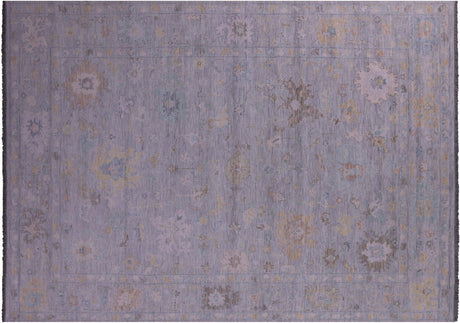 Hand-Knotted Turkish Oushak Wool Rug - Manhattan Rugs