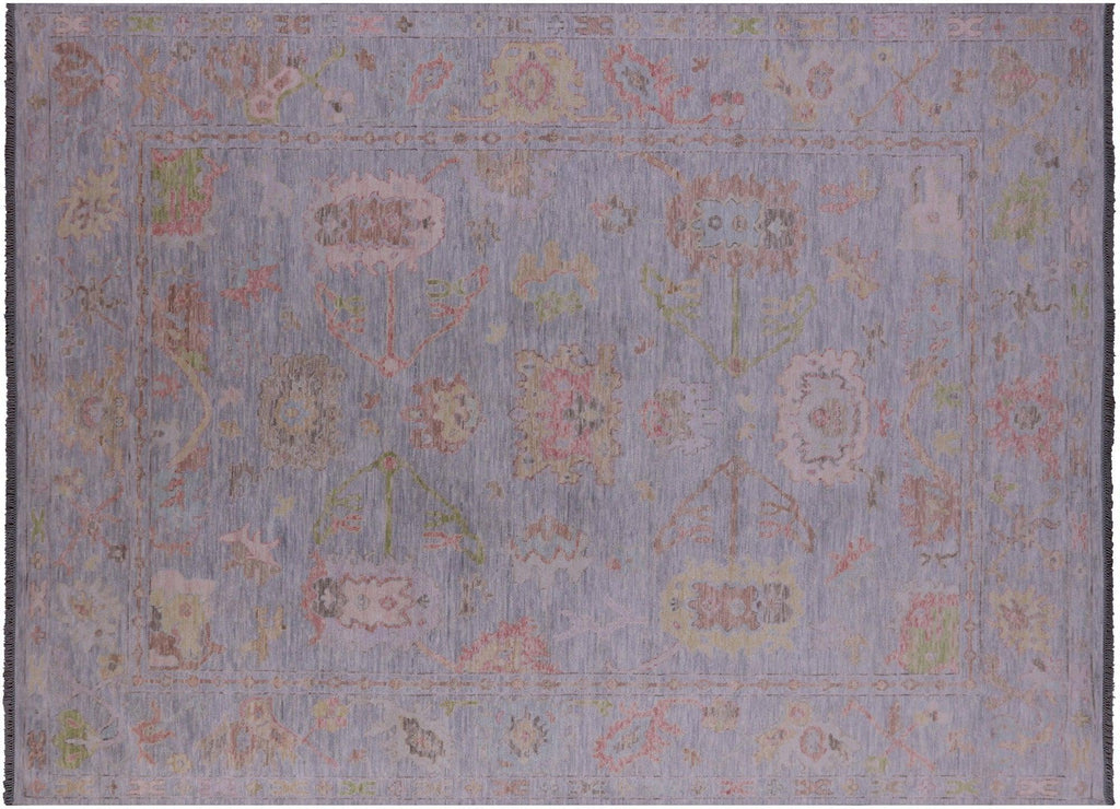 Turkish Oushak Handmade Wool Rug - Manhattan Rugs