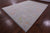 Silver 10' 3" X 13' 10" Turkish Angora Oushak Handmade Wool Rug - Q21220
