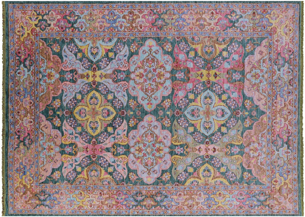 Persian Tabriz Handmade Wool Rug - Manhattan Rugs