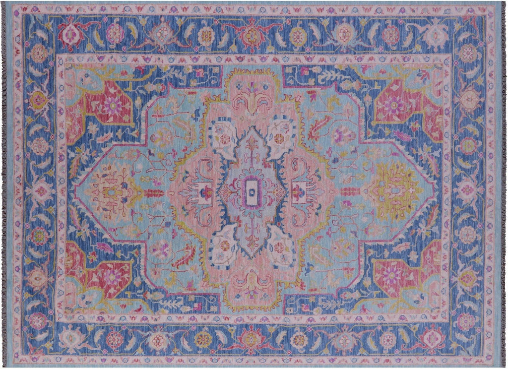 Heriz Serapi Hand-Knotted Wool Rug - Manhattan Rugs