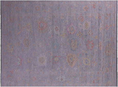 Hand-Knotted Turkish Oushak Wool Rug - Manhattan Rugs