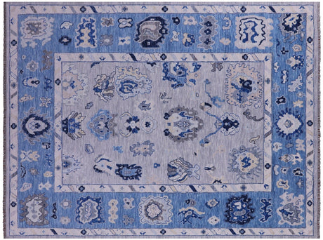 Handmade Turkish Oushak Wool Rug - Manhattan Rugs