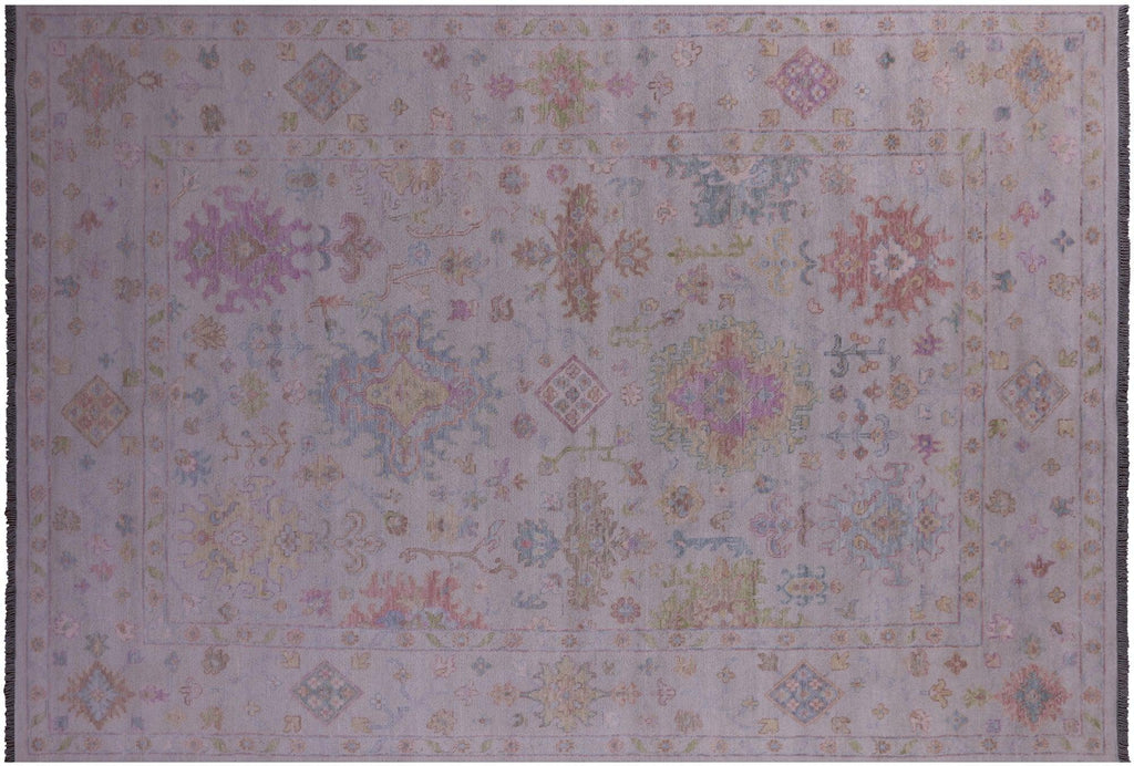 Turkish Oushak Handmade Wool Rug - Manhattan Rugs