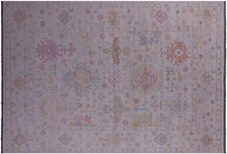 Turkish Oushak Handmade Wool Rug - Manhattan Rugs